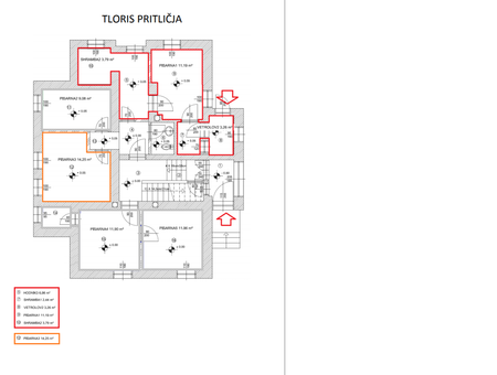 Tloris pritličja